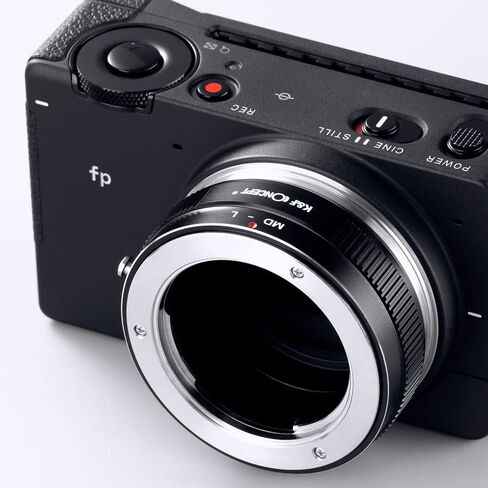 K&F Concept Lens Mount Adapter MD-L Manual Focus Compatible with Minolta Rokkor (SR/MD/MC) Lens to L Mount Camera Body in Kuwait