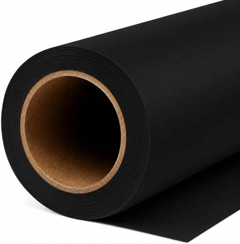 Yizhily Arctic White Backdrop for Photoshoot, 107 in x 36 ft, Paper Roll | Full-body portraits; group photography; product shoots; fashion sets; large studio setups in Saudi Arabia
