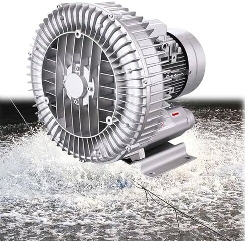 Regenerative Blower High-Pressure Vortex Ring Phase Blower Industrial Vacuum Pump,Single-Phase Radial Fan Gas Turbine, High-Efficiency Side Channel Compressor for Industrial Airflow Solution in Kuwait