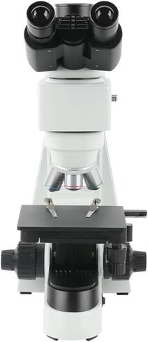 Microscope Observation Industrial Uprigh Metallurgical Microscope Trinocular Achromatic Microscope for Metal Alloys Ceramics Surface Silicon Wafer(12MP 4K HDMI USB) in Kuwait