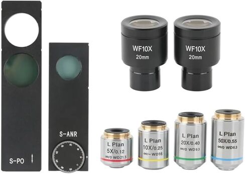 Microscope Observation Industrial Uprigh Metallurgical Microscope Trinocular Achromatic Microscope for Metal Alloys Ceramics Surface Silicon Wafer(12MP 4K HDMI USB) in Kuwait