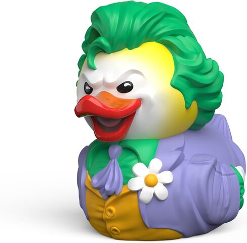TUBBZ Mini: DC Comics - Batman Cosplaying Rubber Duck Vinyl Figure | Official Merchandise of Batman DC Comics and Movies, Collectable Figurines, Mini Vinyl Duck with bathtub, for display ,décor in Kuwait