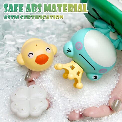 Baby Bath Toys for Kids, 4 Modes Water Spray Bath Toy Sprinkler Bathtub Toys for Toddlers 1-3, Swimming Pool Games Water Play Set Gift for Bathtub Shower Beach Infant Kids Boys Girls Age 2-7 Years Old in Kuwait