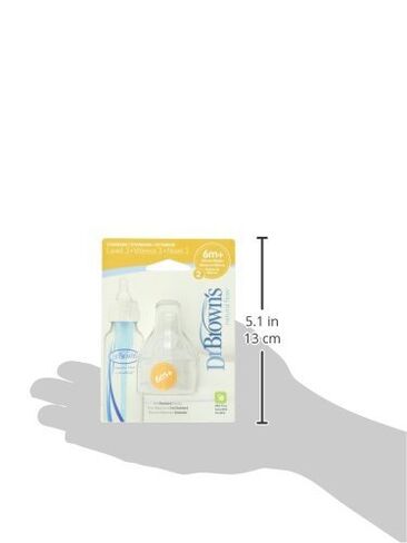 Dr. Brown's 8 Pack Natural Flow Level 3 Standard Nipple in Kuwait