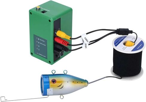 7" Inch 1000tvl Underwater Fishing Video Camera Kit 30 PCS LED Infrared Lamp Lights Fish Finder 10M 20M 30M 50M in Kuwait