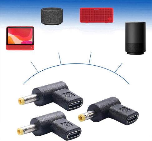 USB Create to 4.0x1.7mm Direct Current Battery Pack Link 27W 36W 100W for LED Displays Laptops Cameras Electronics Power Supply in Kuwait