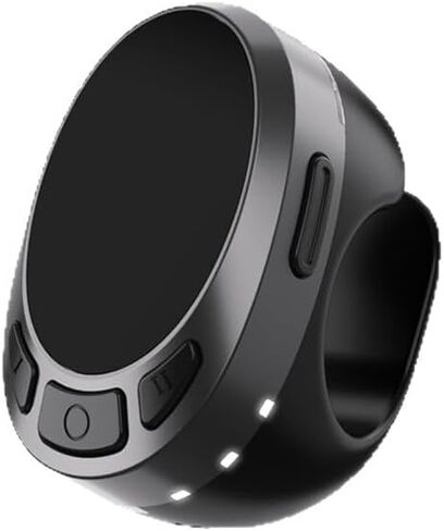 Tiktok Scrolling Ring,Air Finger Ring Mouse with a Touchpad, Portable Handheld Bluetooth 5.3 Wireless Scroller Remote Control Page Turner for i-Phone/i-Pad/Android/PC/Camera/Video Recording/Kindle App in Kuwait