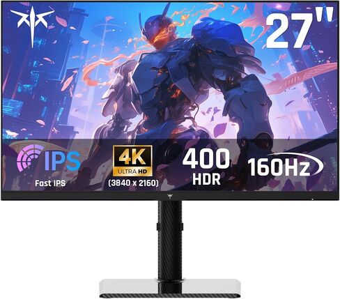 KTC 24 inch Monitor - 1080P Monitor, 100Hz FreeSync Gaming Moniter with HDR10,VESA Mountable, Adjustable Tilt, ZeroFrame Design, HDMI,VGA,Earphone Ports, PC Monitors for Office in Kuwait