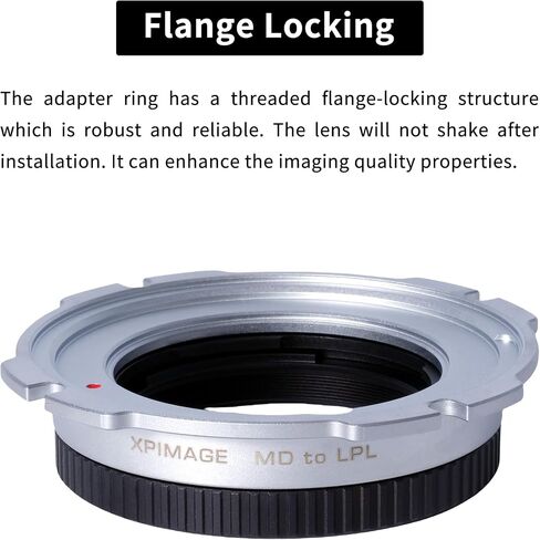 Lens Mount Adapter Ring Compatible with Minolta MD MC Lens to Arri LPL Camcorder in Kuwait