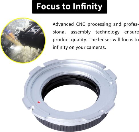 Lens Mount Adapter Ring Compatible with Minolta MD MC Lens to Arri LPL Camcorder in Kuwait