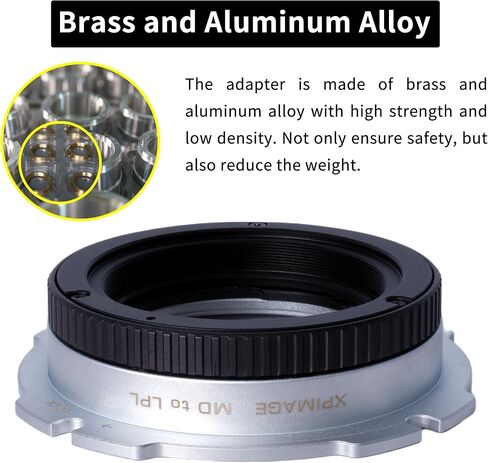 Lens Mount Adapter Ring Compatible with Minolta MD MC Lens to Arri LPL Camcorder in Kuwait