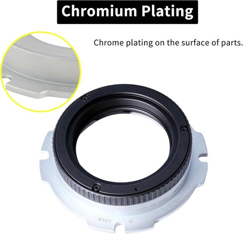 Lens Mount Adapter Ring Compatible with Minolta MD MC Lens to Arri LPL Camcorder in Kuwait