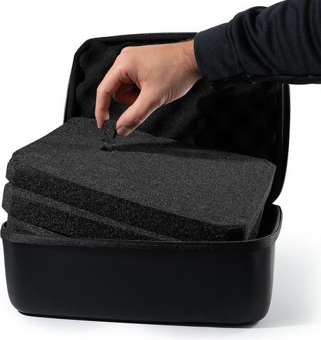 caseling 11x9x5.5 Hard Case with 3-Layer Customizable Pick-and-Pluck Foam in Saudi Arabia