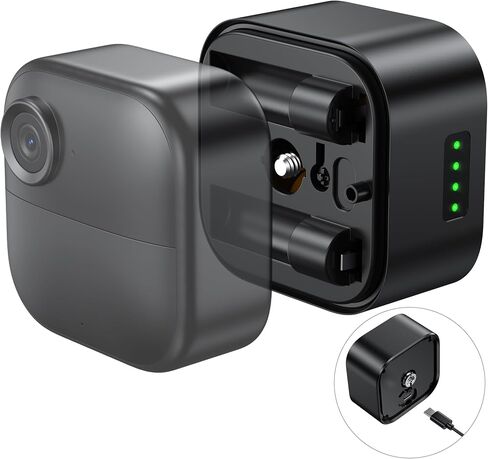 Battery for Blink Outdoor 4 Bullet Camera, 6800mAh Rechargeable Lithium Battery Extension Pack, Waterproof, Long Lasting in Kuwait