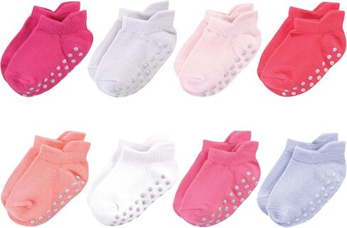 Touched by Nature Unisex Baby Organic Cotton Socks with Non-Skid Gripper for Fall Resistance in Kuwait