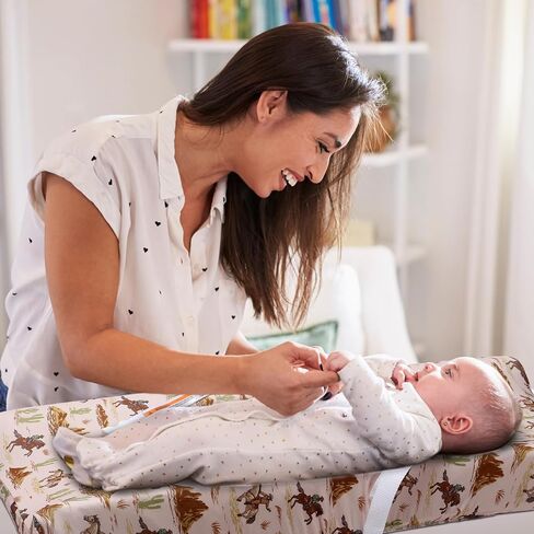 CroBlissful 4 Pcs Western Cowboy Changing Pad Covers Diaper Change Table Cover for Newborn 32 x 16 x 5 Inch Stretchy Crib Sheet for Nursery Soft Breathable Comfortable in Kuwait