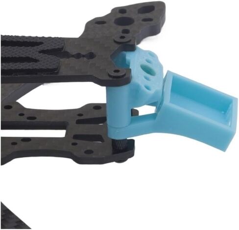 Printed GPS Module Mount TPU Holder Fixed Bracket Seat Compatible with M80 PRO BN-----180 BN-----220 BN-----280 BN-----880 FPV Racing Drone Mark5 Frame(Blue 28X28 GPS) in Kuwait