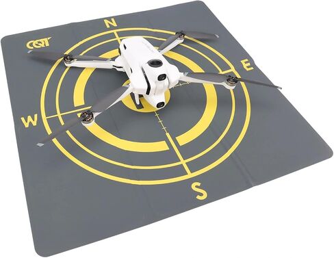 Fast Foldable PU Landing Pad for Insta360 Antigravity A1 8K Drone, Mini 5 Pro Landing Mat, 43cm Double Sided Universal Camera Drone Park Mat, Portable Helipad Quadcopters Accessories in Kuwait
