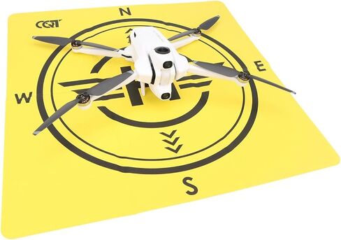 Fast Foldable PU Landing Pad for Insta360 Antigravity A1 8K Drone, Mini 5 Pro Landing Mat, 43cm Double Sided Universal Camera Drone Park Mat, Portable Helipad Quadcopters Accessories in Kuwait