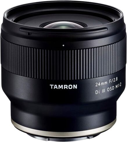 Tamron 24mm F/2.8 Di III OSD M1:2 Lens for Sony Full Frame/APS-C E-Mount Mirrorless Camera | 2 Macro, 67mm Filter, 215g, Moisture-Resistant, Fluorine Coating in Kuwait