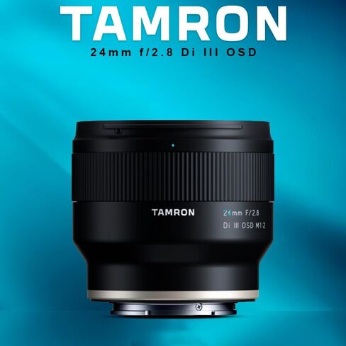 Tamron 24mm F/2.8 Di III OSD M1:2 Lens for Sony Full Frame/APS-C E-Mount Mirrorless Camera | 2 Macro, 67mm Filter, 215g, Moisture-Resistant, Fluorine Coating in Kuwait