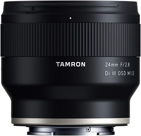 Tamron 24mm F/2.8 Di III OSD M1:2 Lens for Sony Full Frame/APS-C E-Mount Mirrorless Camera | 2 Macro, 67mm Filter, 215g, Moisture-Resistant, Fluorine Coating in Kuwait