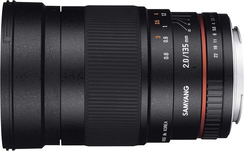 Samyang 135mm f/2.0 ED UMC Telephoto Lens for Canon EF Digital SLR Cameras in Kuwait