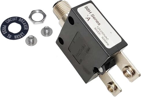 1pc 98H Series 50A auto recloser disyuntor Circuit Breaker Thermal Protector for Pump in Kuwait