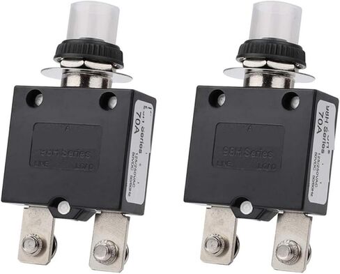 1pc 98H Series 50A auto recloser disyuntor Circuit Breaker Thermal Protector for Pump in Kuwait