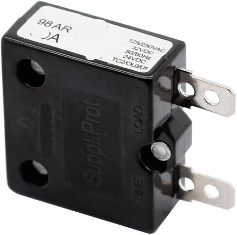 1pc 98AR Series 9A Electronic Starter Protection Thermal Switch Overload Circuit Breaker in Kuwait