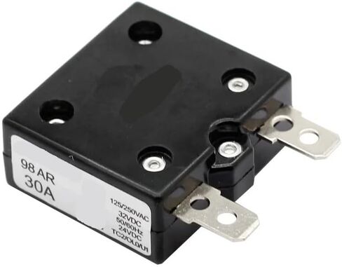1pc 98AR Series 9A Electronic Starter Protection Thermal Switch Overload Circuit Breaker in Kuwait
