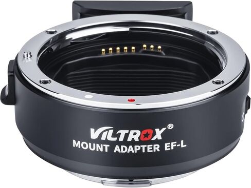 VILTROX EF-L Lens Mount Adapter EF/EF-S to L Mount Auto Focus Adapter for Canon EF/EF-S Lens to L-Mount Camera Leica SL SL2 SL2-S Panasonic Lumix S1 S1R S1H S5 Sigma FP in Kuwait