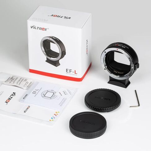 VILTROX EF-L Lens Mount Adapter EF/EF-S to L Mount Auto Focus Adapter for Canon EF/EF-S Lens to L-Mount Camera Leica SL SL2 SL2-S Panasonic Lumix S1 S1R S1H S5 Sigma FP in Kuwait