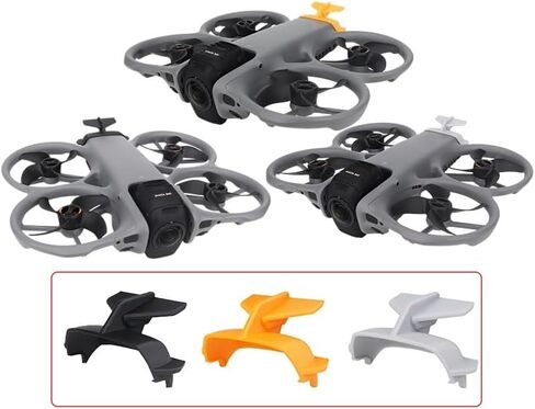 Suitable for DJI Avata 360, Drone Tail Fin Mount Decorative Bracket, Lightweight Flight Bracket with Quick-Release Design (gray) in Kuwait