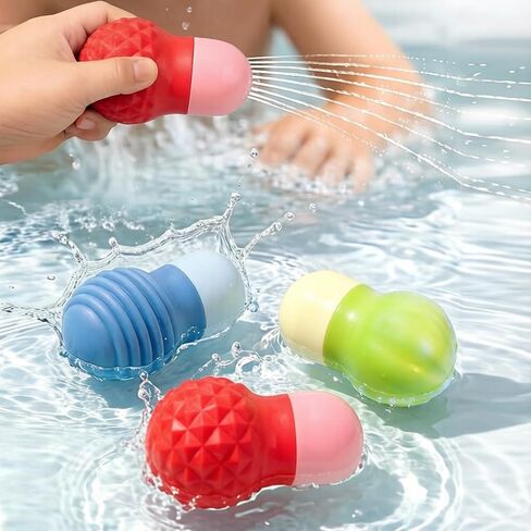 3Pack Bath Toys for Toddlers 1-6-Sensory Squeezing Toys for Children's bathtubs and Swimming Pools-Toddler Water Toys in Kuwait