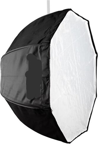 Compatible for Camera Speedlights 120cm Octagon Umbrella Softbox | Umbrella fold frame, large diffuser for full-body portrait and outdoor event photography in Kuwait