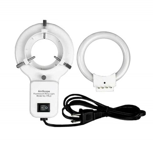 AmScope FRL8 8W Stereo Microscope Fluorescent Ring Light | Stereo Zoom Microscope Fluorescent Ring Light in Kuwait