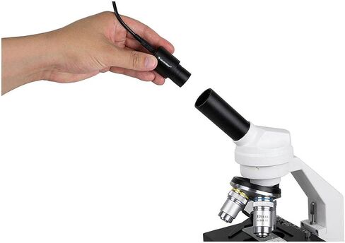 Celestron 2MP Digital Microscope Imager for Classroom Imaging | Convert Your Microscope to Digital, Capture Photos & Video, Fits Most Microscopes, USB Powered, Great for Education in Kuwait