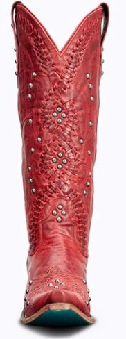 Lane Women's Women'S Cossette Tall Western Boot Snip Toe Ruby 9 1/2 M US in Kuwait