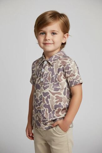 Baby Boy Short Sleeve Button Shirt in Kuwait