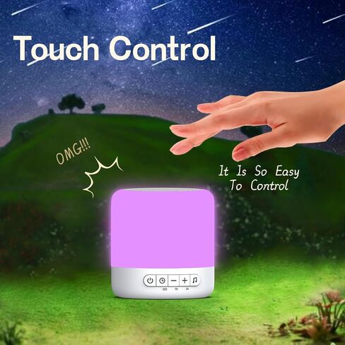 Easysleep Soundbar Speakers White Noise Sound Machine with 30 Sounds 12 Night Light 32 Volume 3 Timers Portable Sleep Machine for Office Travel Noise Canceling Lullaby & Rain Sound for Baby, Adults in Kuwait