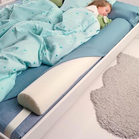 | Bed Bumper for Toddlers 53" | Bed Rails for Queen, King, Twin, Full-Size Bed | Toddler Bed Bumper | Bumpers for Bed | Bed Rail for Toddlers | Bed Barrier for Toddler | Foam Bumper in Saudi Arabia