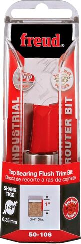 Freud 50-106: 3/4" (Dia.) Top Bearing Flush Trim Bit with 1/4" Shank in Kuwait