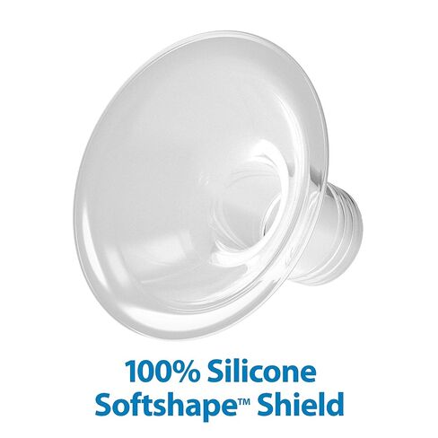 Dr. Brown’s Manual Breast Pump with SoftShape 100% Silicone Shield (B, 25mm flange) & Anti-Colic Options+ Wide-Neck Baby Bottle 5 oz/150 mL, with Level 1 Slow Flow Nipple in Kuwait