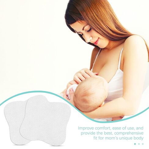 Frienda 20 Pieces Soothing Gel Pads Adjusting Hydrogel Reusable Pads Breastfeeding Essentials Nursing Pad Breast Pad Cooling Relief for Moms Sore Nipples from Pumping or Nursing in Kuwait