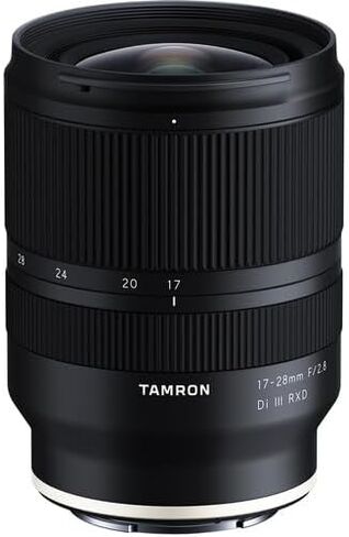 Tamron 17-28mm F2.8 Di III RXD Ultra Wide-Angle Zoom Lens for Sony E Full-Frame Mirrorless Cameras, Fast Aperture, Compact Lightweight Design + Lens Filter Kit + Cleaning Kit + Cap Keeper (4pc Bundle) in Kuwait