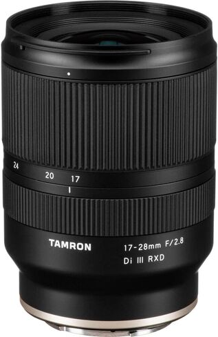Tamron 17-28mm F2.8 Di III RXD Ultra Wide-Angle Zoom Lens for Sony E Full-Frame Mirrorless Cameras, Fast Aperture, Compact Lightweight Design + Lens Filter Kit + Cleaning Kit + Cap Keeper (4pc Bundle) in Kuwait
