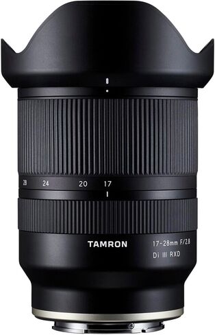 Tamron 17-28mm F2.8 Di III RXD Ultra Wide-Angle Zoom Lens for Sony E Full-Frame Mirrorless Cameras, Fast Aperture, Compact Lightweight Design + Lens Filter Kit + Cleaning Kit + Cap Keeper (4pc Bundle) in Kuwait
