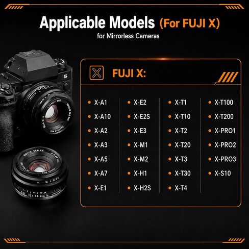 TTArtisan 25mm F2 XF-Mount APS-C Pancake Lens,Wide-Angle MF Large Aperture Mirrorless Lenses for Fujifilm (X-T30, X100VI, X-M5, X-E5, X-T5) for Daily Photography in Kuwait