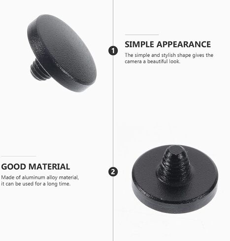 3pcs Soft Metal Shutter Release Button for Camera, Aluminum Alloy with Precise Shutter Control and Easy to Carry, Camera Accessory for Enhanced Photography Experience in Kuwait